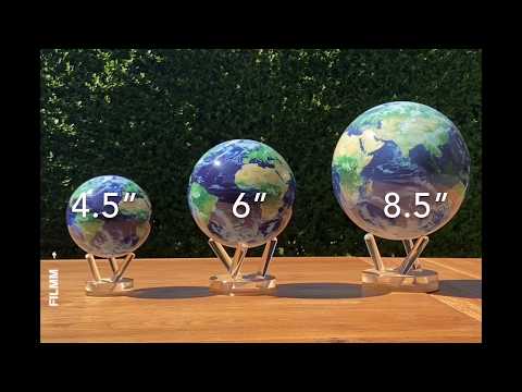 MOVA Earth Globe | MOVA Globe 6 Inch | Cloud Satellite View
