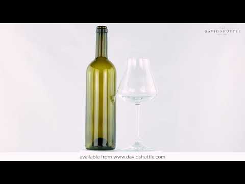 Baccarat Chateau Baccarat Red Wine Glass being held in a hand