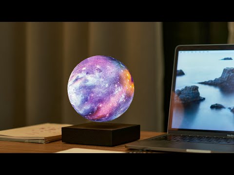Gingko Smart Galaxy Lamp with Black Base