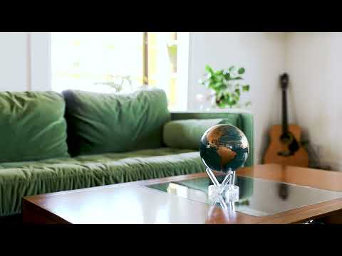 MOVA Metallic Green & Gold 6 Inch Globe