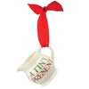 Emma Bridgewater Christmas Toast & Marmalade A Tiny Present Tiny Jug Hanging Ornament (Boxed)