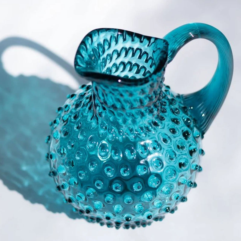 Klimchi Aquamarine Hobnail Large Jug 2L