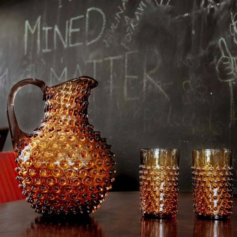 Klimchi Amber Hobnail Large Jug 2L