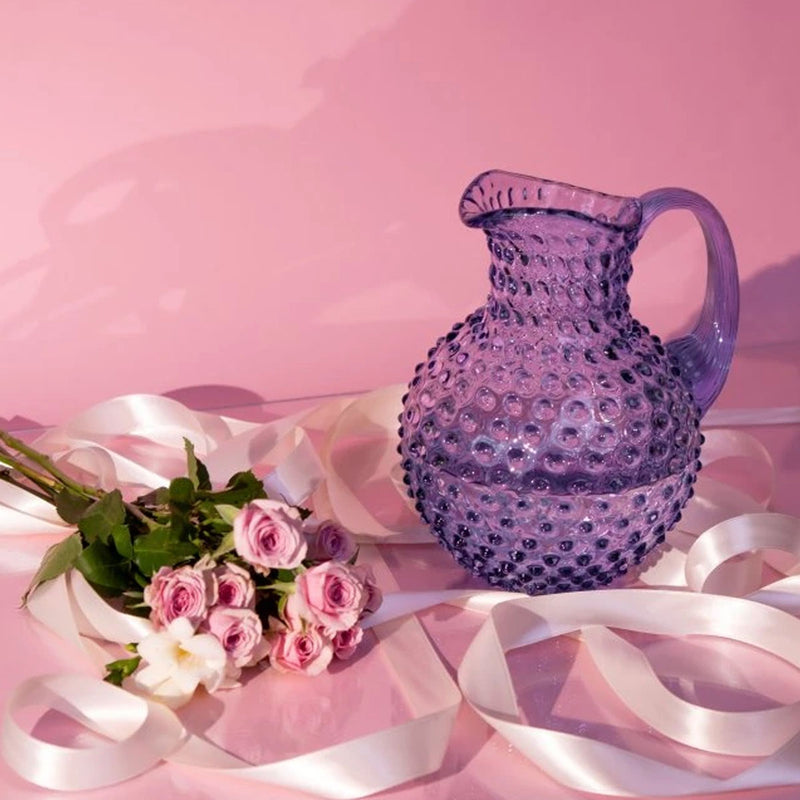 Klimchi Lavender Hobnail Large Jug 2L