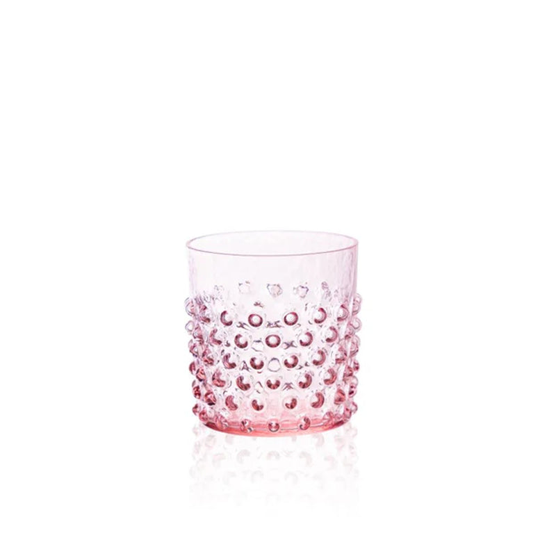 Klimchi Rosaline Hobnail Whiskey Glasses, Set of 6