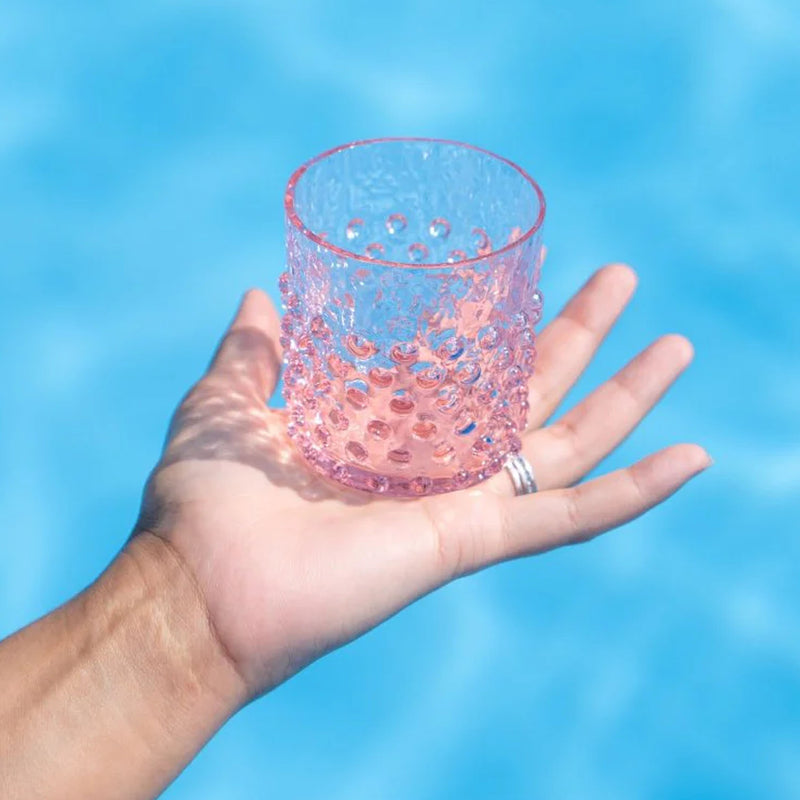 Klimchi Rosaline Hobnail Whiskey Glass