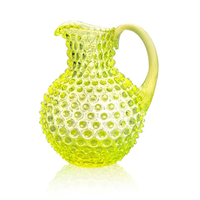 Klimchi Neon Citrine Hobnail Large Jug 2L