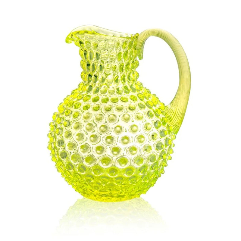 Klimchi Neon Citrine Hobnail Large Jug 2L