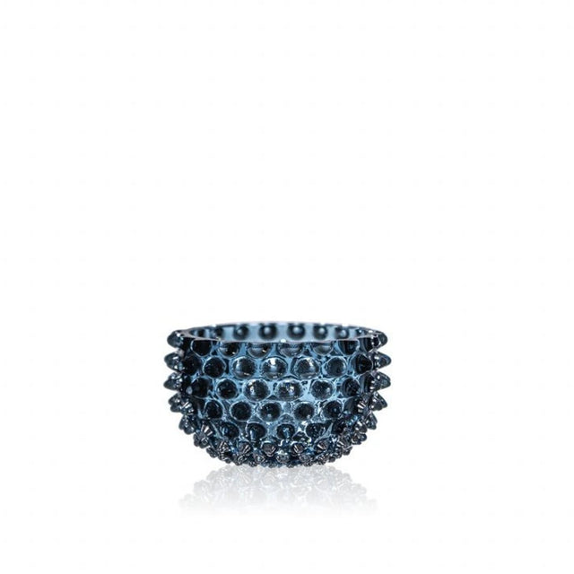 Klimchi Underlay Blue Smoke Hobnail Small Bowl