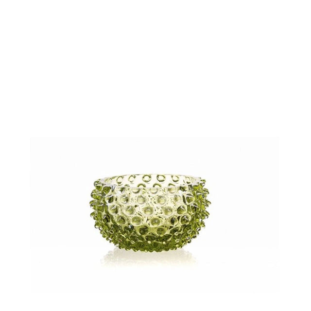 Klimchi Olive Green Hobnail Small Bowl