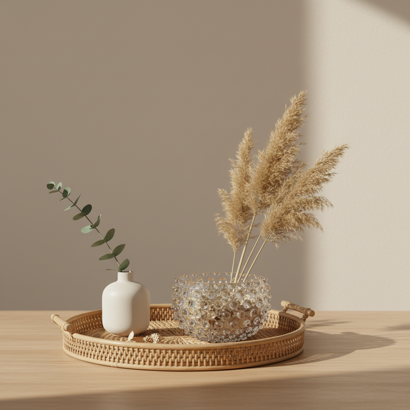 Klimchi Clear Hobnail Small Bowl