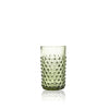 Klimchi Olive Green Hobnail Tumblers (set of 6)
