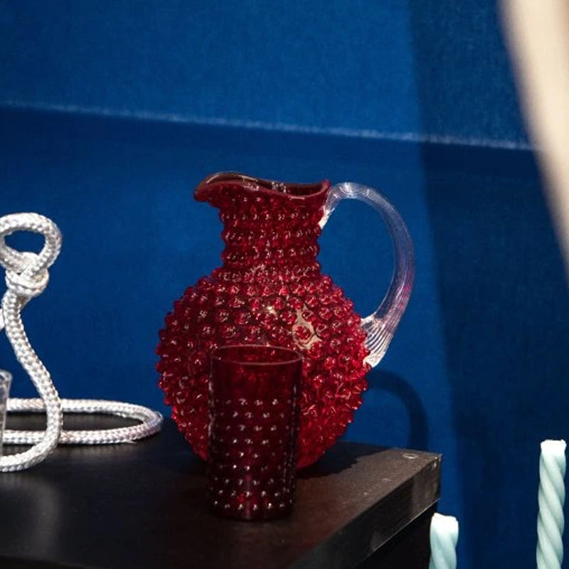 Klimchi Underlay Garnet Hobnail Large Jug 2L