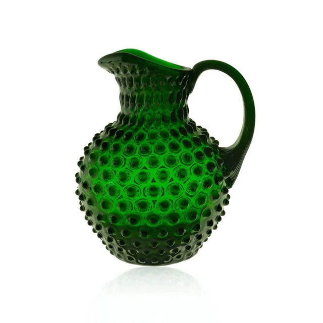 Klimchi Dark Green Hobnail Large Jug 2L