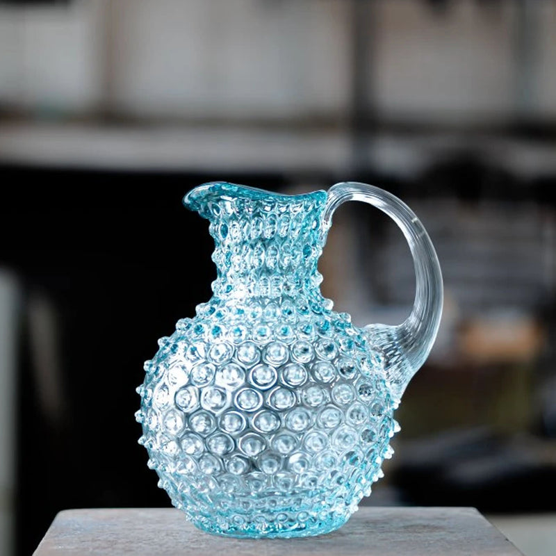Klimchi Underlay Aquamarine Hobnail Large Jug 2L