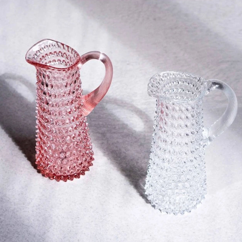 Klimchi Clear Hobnail Jug Tall