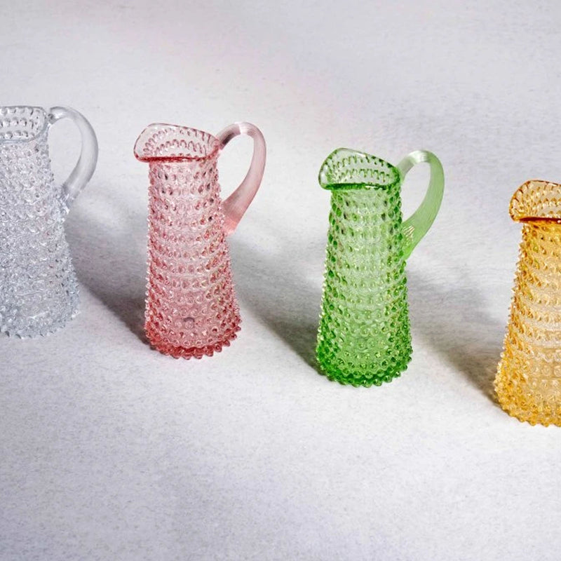 Klimchi Clear Hobnail Jug Tall