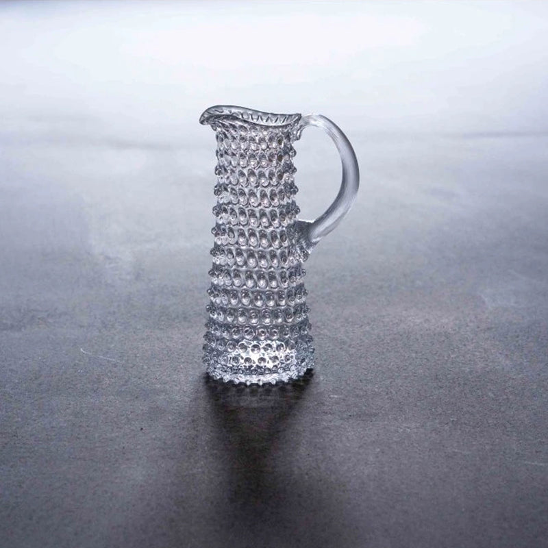 Klimchi Clear Hobnail Jug Tall
