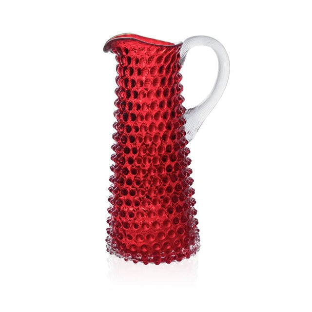Klimchi Underlay Garnet Hobnail Jug Tall