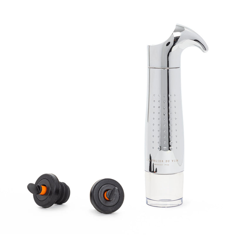 L'Atelier du Vin, Gard'vin, On/Off Chrome Vacuum Wine Preserver System