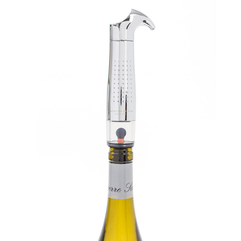 L'Atelier du Vin, Gard'vin, On/Off Chrome Vacuum Wine Preserver System