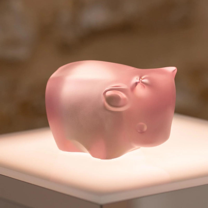 Lalique Niu Wang Wang, Han Meilin Ox, 2025, Pink Luster