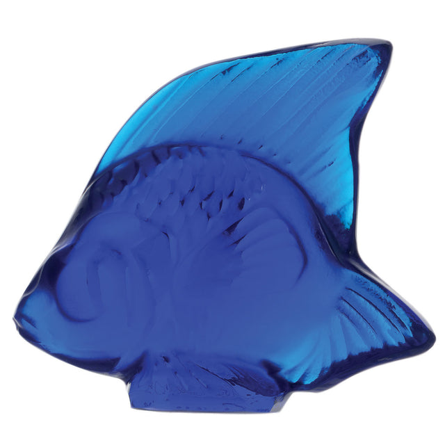 Lalique Cap Ferrat Blue Fish