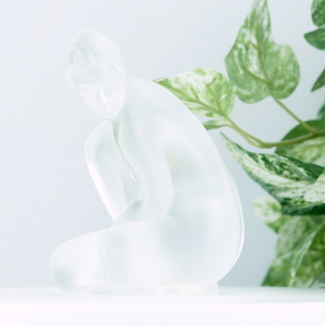 Lalique | Nude Venus Sculpture | Clear Crystal - David Shuttle