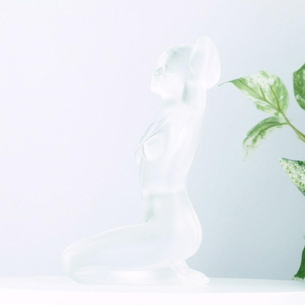 Lalique Nude Aphrodite Sculpture, Clear | 1194800 - David Shuttle