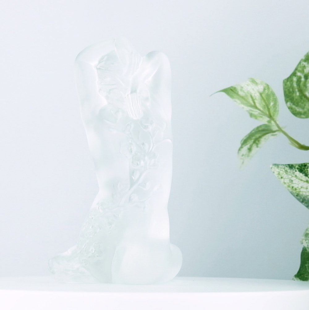 Lalique Flora Small Nude Sculpture – David Shuttle Ltd