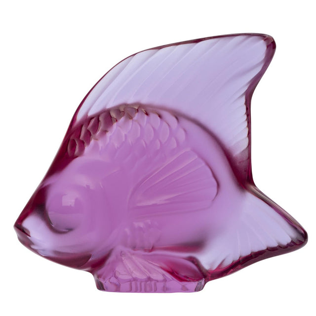 Lalique Fuchsia Fish