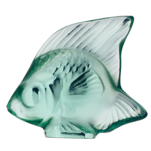 Lalique Mint Green Fish