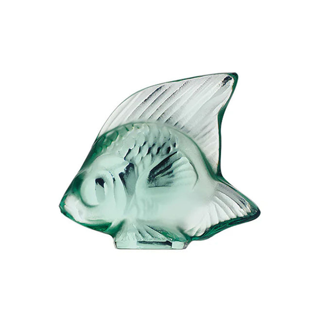 Lalique Mint Green Fish