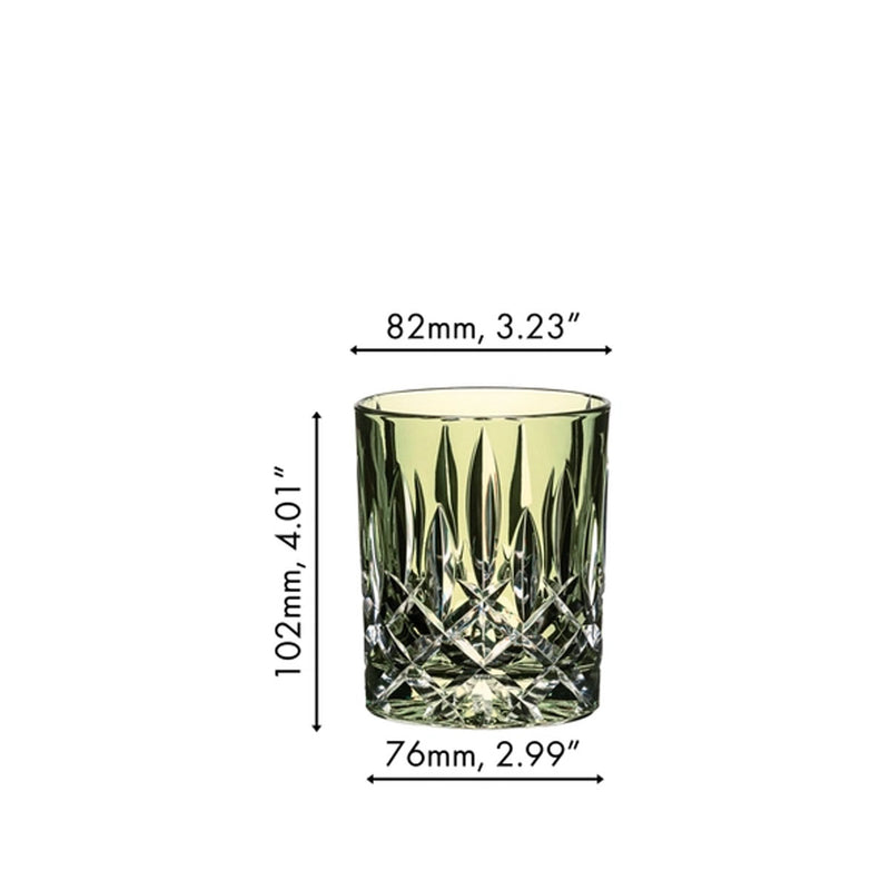 Riedel Laudon Light Green Tumblers, Set of 4