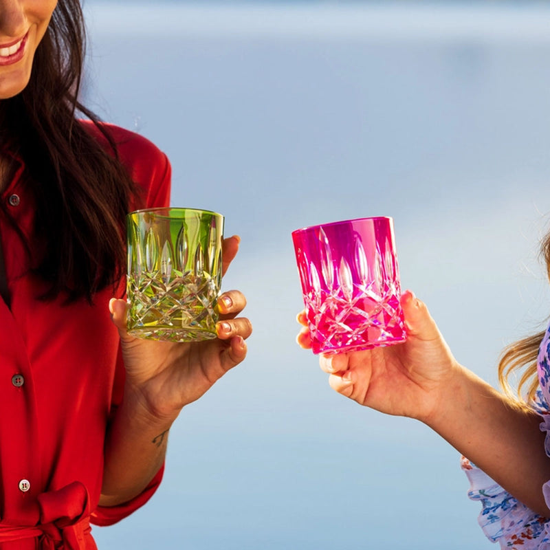 Riedel Laudon Light Green Tumblers, Set of 4