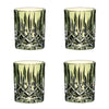 Riedel Laudon Light Green Tumblers, Set of 4