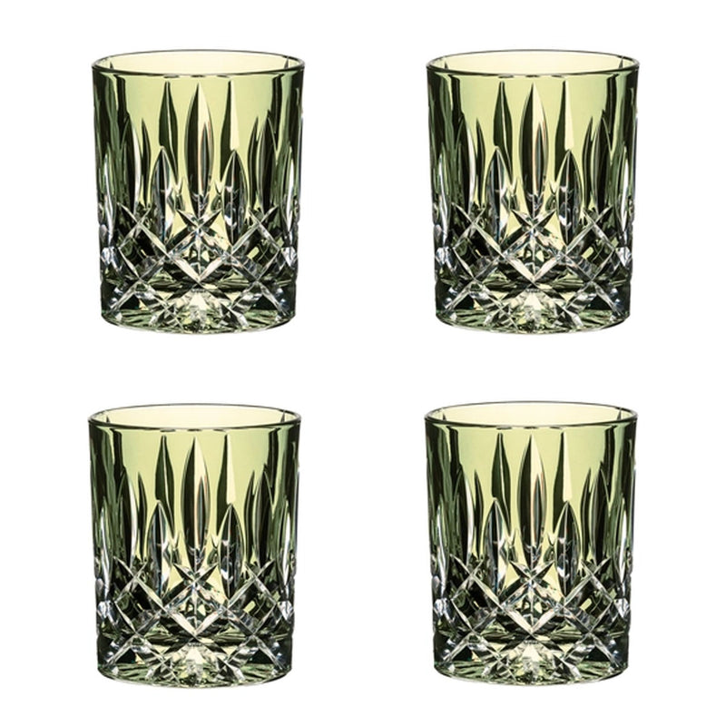 Riedel Laudon Light Green Tumblers, Set of 4