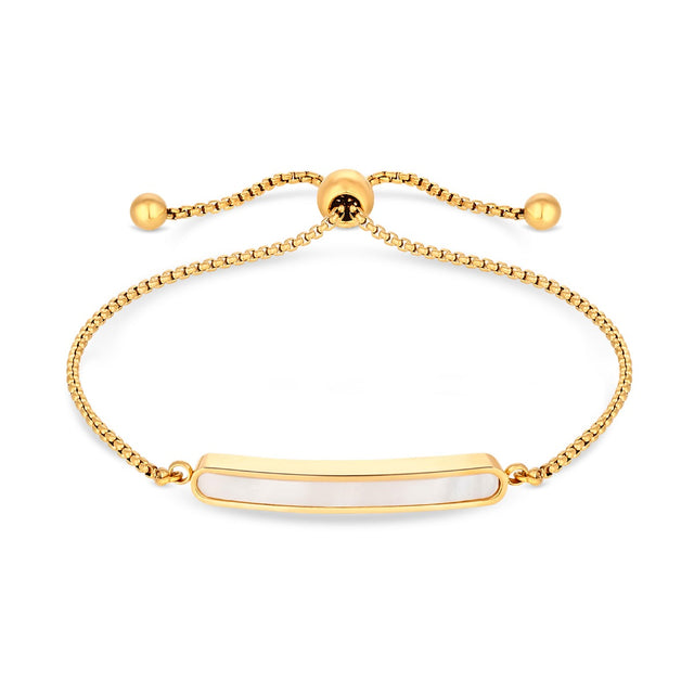 Amori Linear Bracelet, Gold
