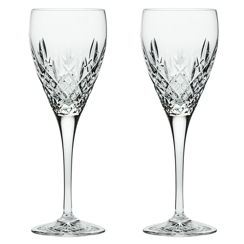 Royal Scot Crystal London 2 Crystal Wine Glasses 218mm (Presentation Boxed)
#2
