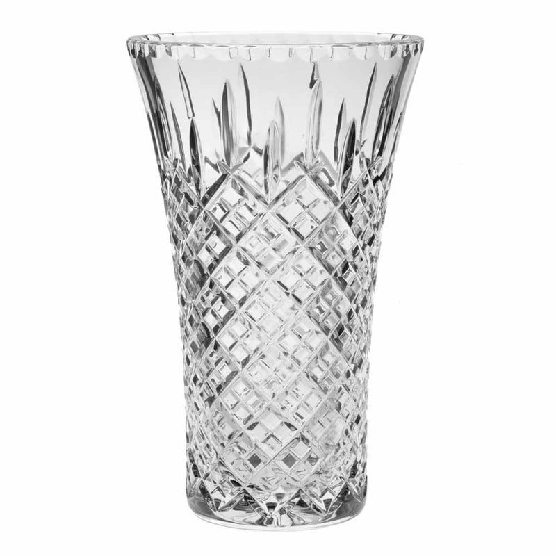 Royal Scot Crystal London Flared 10" Vase