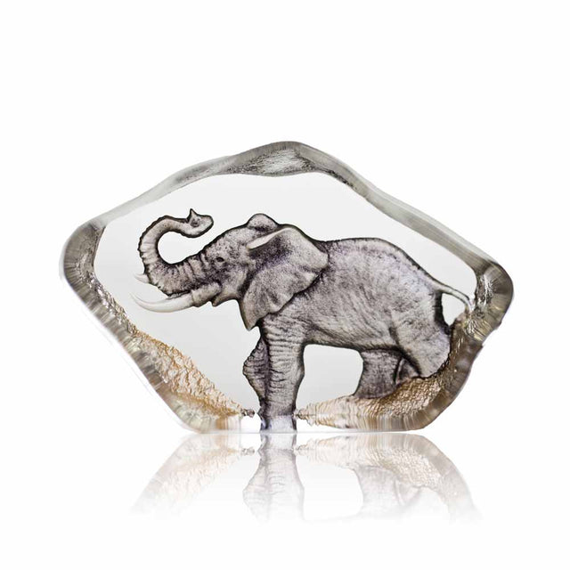 Maleras Wildlife Miniature Elephant, Painted