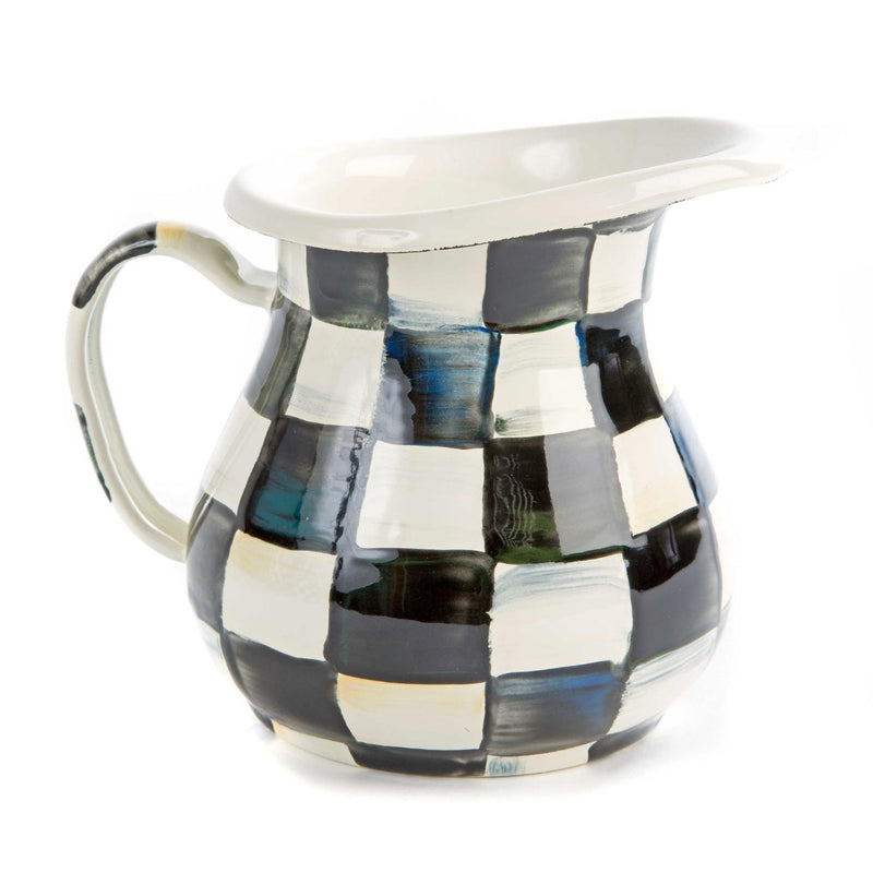 Mackenzie-Childs Courtly Check Creamer
