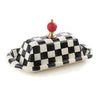 MacKenzie-Childs Courtly Check Enamel Butter Box