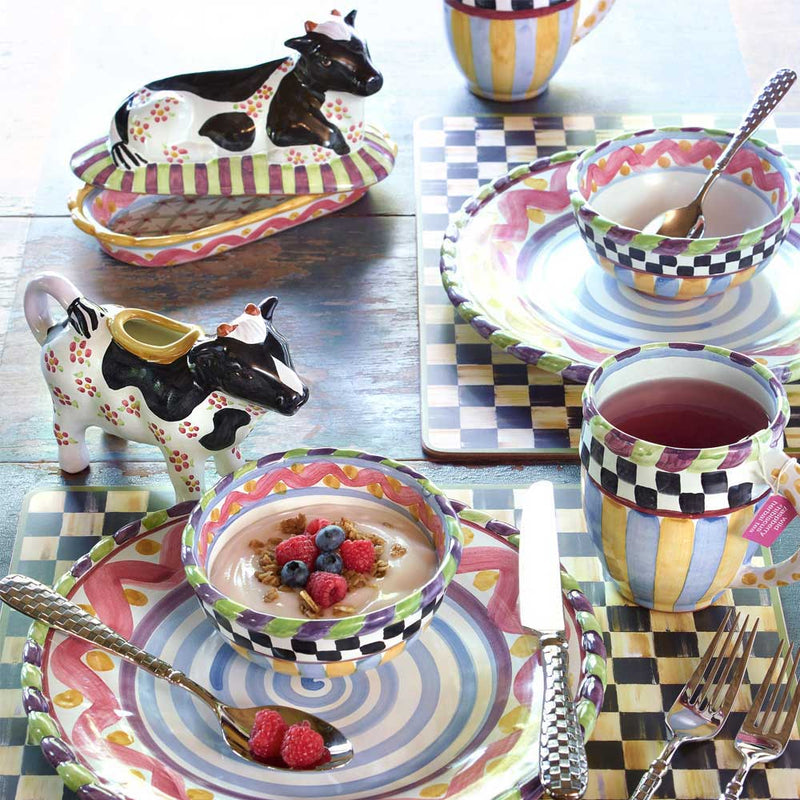 Mackenzie Childs Placemats Set of 4 in Courtly Check design
