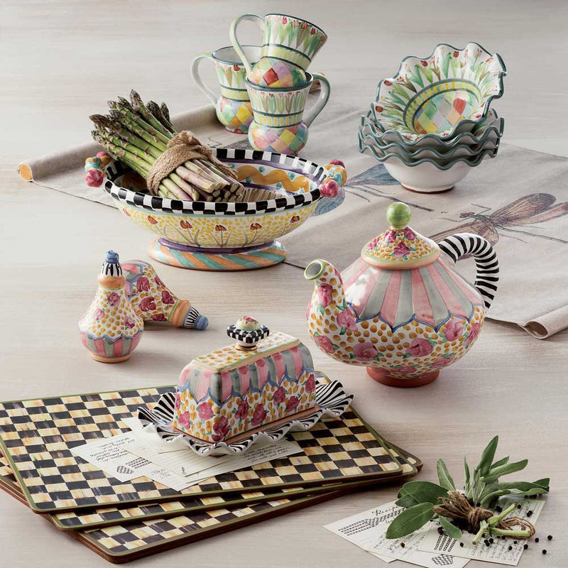 Courtly Check Placemats Set of 4 by Mackenzie Childs 
