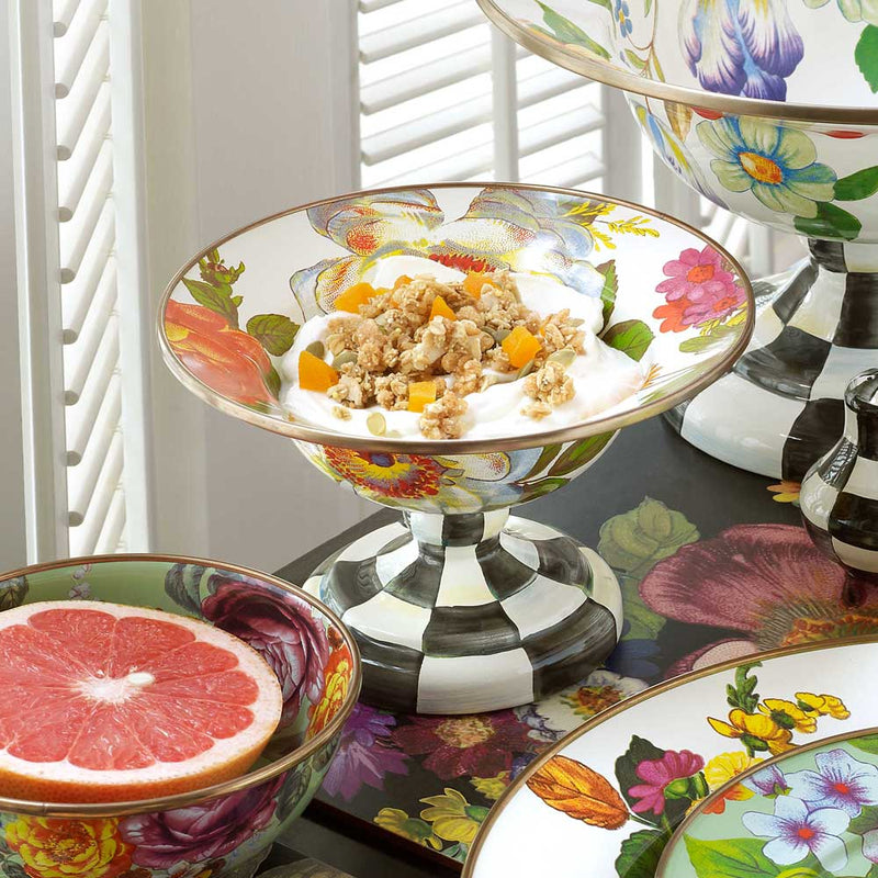 Mackenzie Childs Compote in Flower Market design