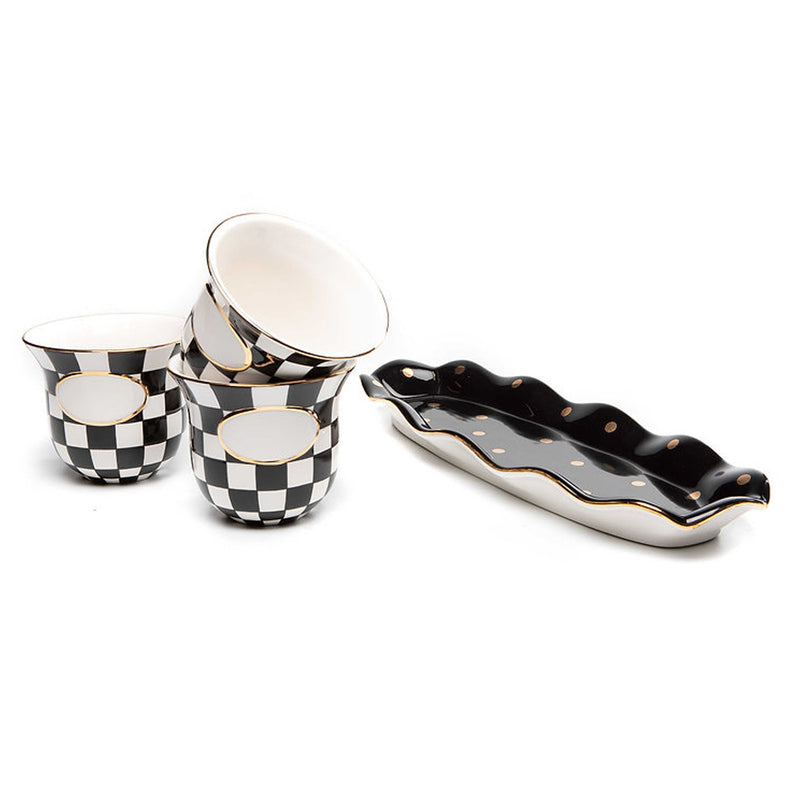 Mackenzie-Childs Courtly Check Herb Garden Set