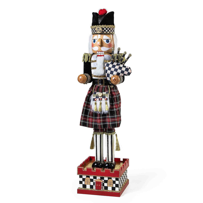 Mackenzie-Childs Tartastic Bagpiper Nutcracker