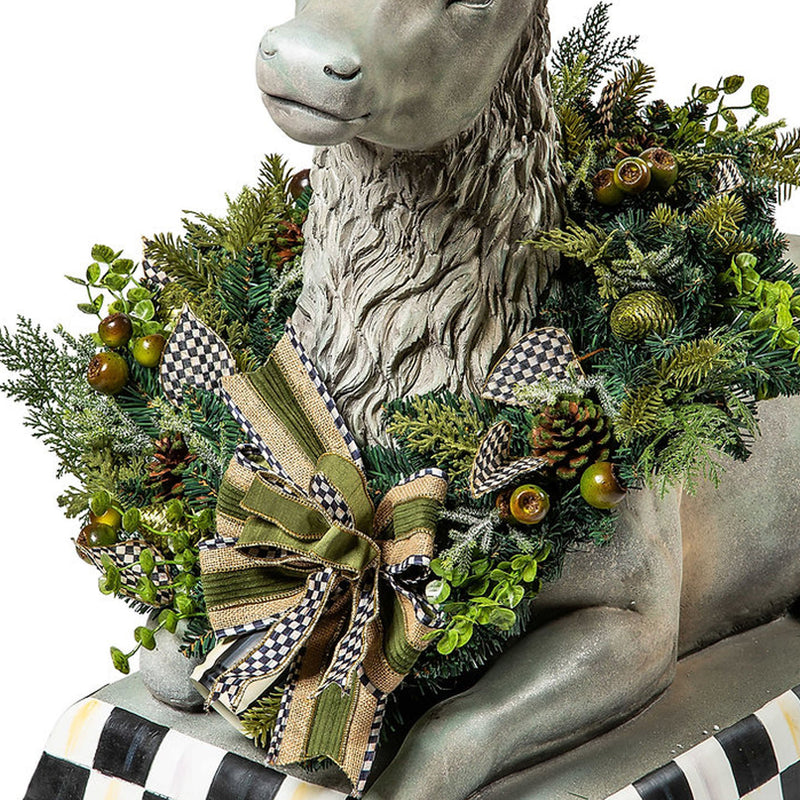 Mackenzie-Childs Farmhouse Trophy Resting Deer