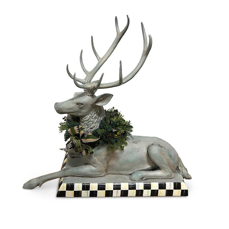 Mackenzie-Childs Farmhouse Trophy Resting Deer